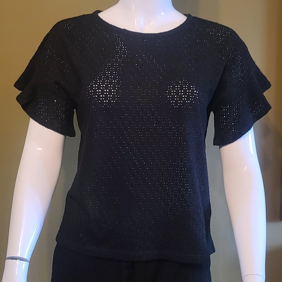 Ruffle sleeve top - Picture 2 of 2